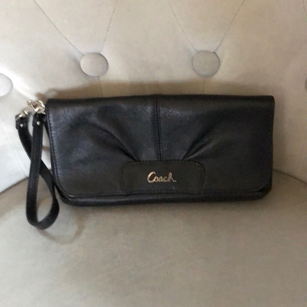 Coach large wristlet